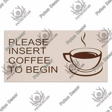 Load image into Gallery viewer, Coffee Lovers Wooden Hanging Signs