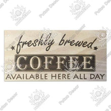 Load image into Gallery viewer, Coffee Lovers Wooden Hanging Signs