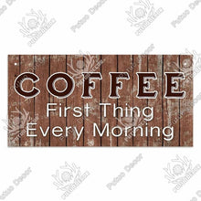 Load image into Gallery viewer, Coffee Lovers Wooden Hanging Signs