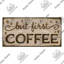 Load image into Gallery viewer, Coffee Lovers Wooden Hanging Signs
