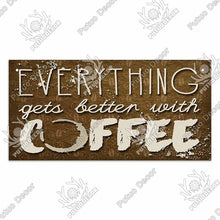 Load image into Gallery viewer, Coffee Lovers Wooden Hanging Signs