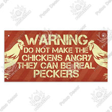 Load image into Gallery viewer, Chicken Farm Wooden Signs Decorative Plaques