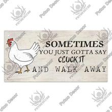 Load image into Gallery viewer, Chicken Farm Wooden Signs Decorative Plaques