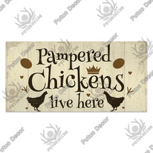 Load image into Gallery viewer, Chicken Farm Wooden Signs Decorative Plaques