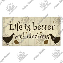 Load image into Gallery viewer, Chicken Farm Wooden Signs Decorative Plaques