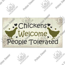 Load image into Gallery viewer, Chicken Farm Wooden Signs Decorative Plaques
