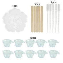 Load image into Gallery viewer, 2-41pcs Resin Jewelry Making Tools UV Epoxy Resin Casting Making Jewelry Finding Set Measure Cup Dropper Stirring Stick Tools