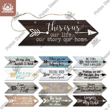 Load image into Gallery viewer, Hope and Friendship Wooden Signs