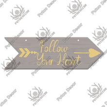 Load image into Gallery viewer, Hope and Friendship Wooden Signs