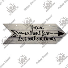 Load image into Gallery viewer, Hope and Friendship Wooden Signs