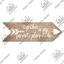 Load image into Gallery viewer, Hope and Friendship Wooden Signs