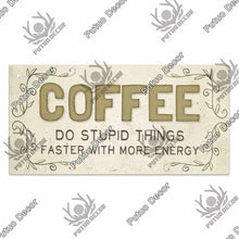 Load image into Gallery viewer, Coffee Lovers Wooden Hanging Signs
