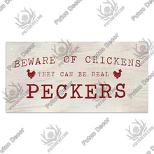 Load image into Gallery viewer, Chicken Farm Wooden Signs Decorative Plaques
