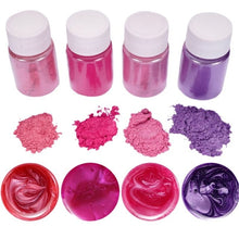 Load image into Gallery viewer, 20 Colors Mica Powder Epoxy Resin Dye Pearl Pigment Natural Mica Mineral Powder DIY Glitter Epoxy Mold Jewelry Making Material
