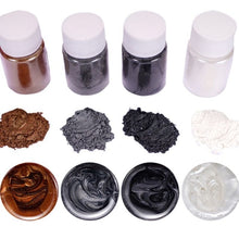 Load image into Gallery viewer, 20 Colors Mica Powder Epoxy Resin Dye Pearl Pigment Natural Mica Mineral Powder DIY Glitter Epoxy Mold Jewelry Making Material
