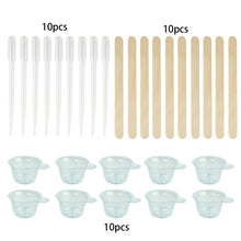 Load image into Gallery viewer, 2-41pcs Resin Jewelry Making Tools UV Epoxy Resin Casting Making Jewelry Finding Set Measure Cup Dropper Stirring Stick Tools
