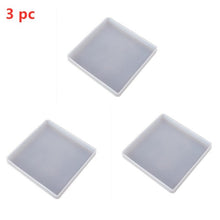 Load image into Gallery viewer, DIY Crystal Epoxy Resin Mold Coaster Round Coaster Box Storage Box Mirror Silicone Mold For Resin
